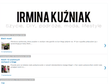 Tablet Screenshot of irminastyle.com